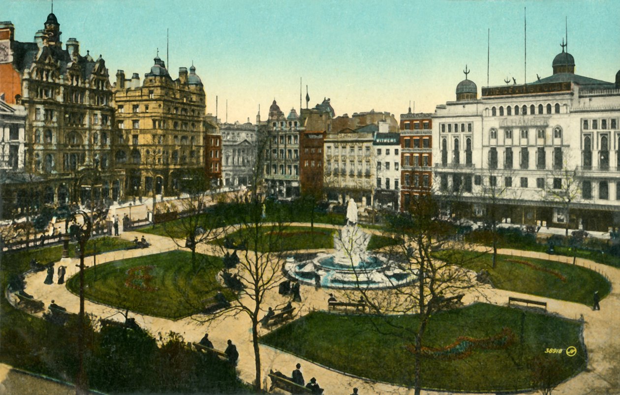Leicester Square, Londres, vers 1910 - Unbekannt
