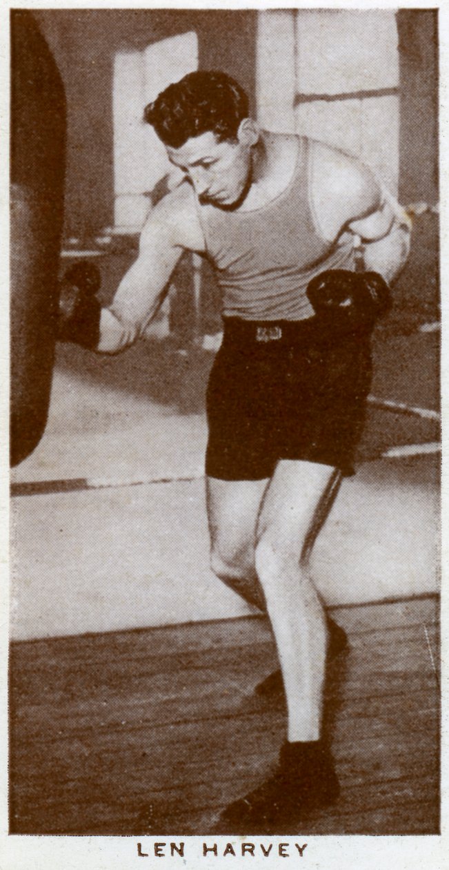Len Harvey, boxeur britannique, 1938 - Unbekannt