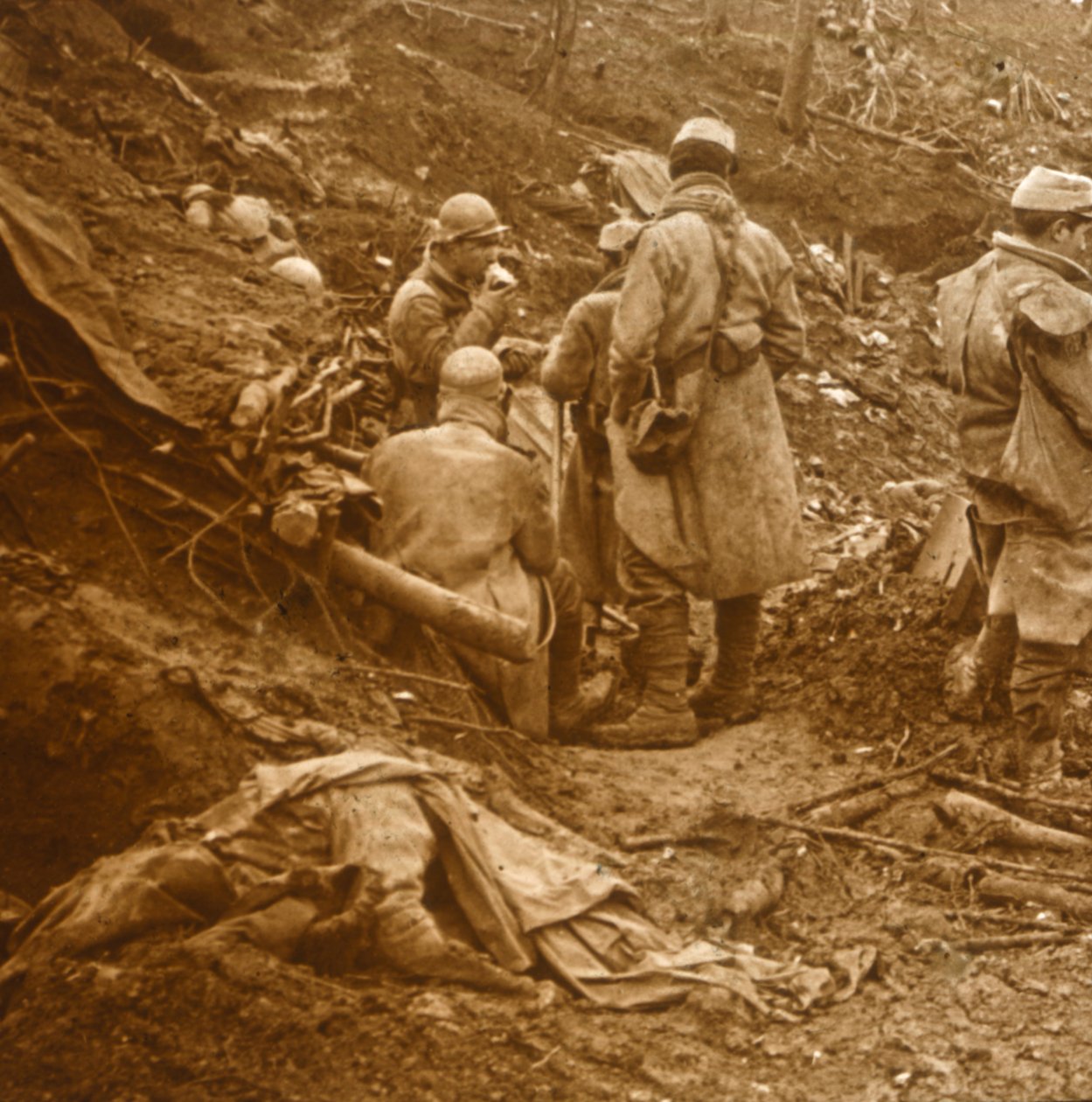 Les Éparges, nord de la France, 1915 - Unbekannt