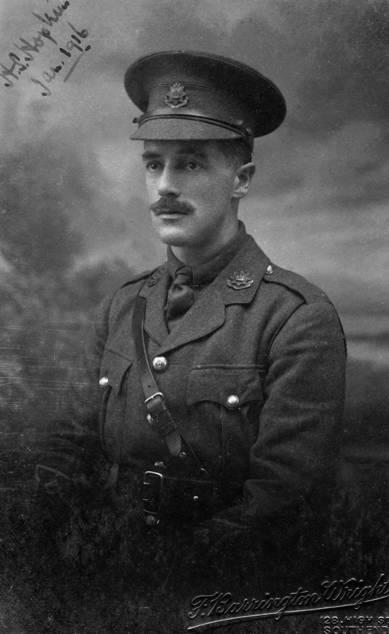 Lieutenant Hopkins, janvier 1916 - Unbekannt