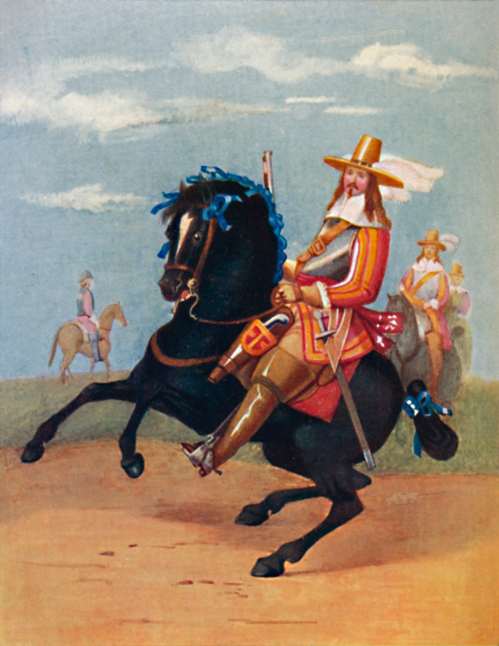 Garde du corps en uniforme, 1661, 1661, 1903 - Unbekannt