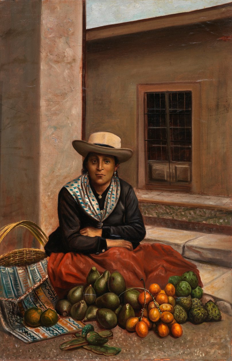 Femme de Lima, vers 1890-1892 - Unbekannt