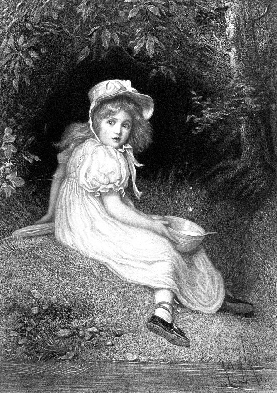 Petite Miss Muffet, 19e siècle - Unbekannt