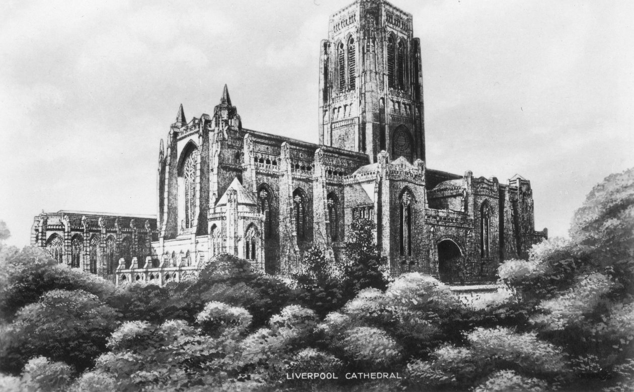 Cathédrale de Liverpool, Liverpool, Merseyside, début du XXe siècle - Unbekannt