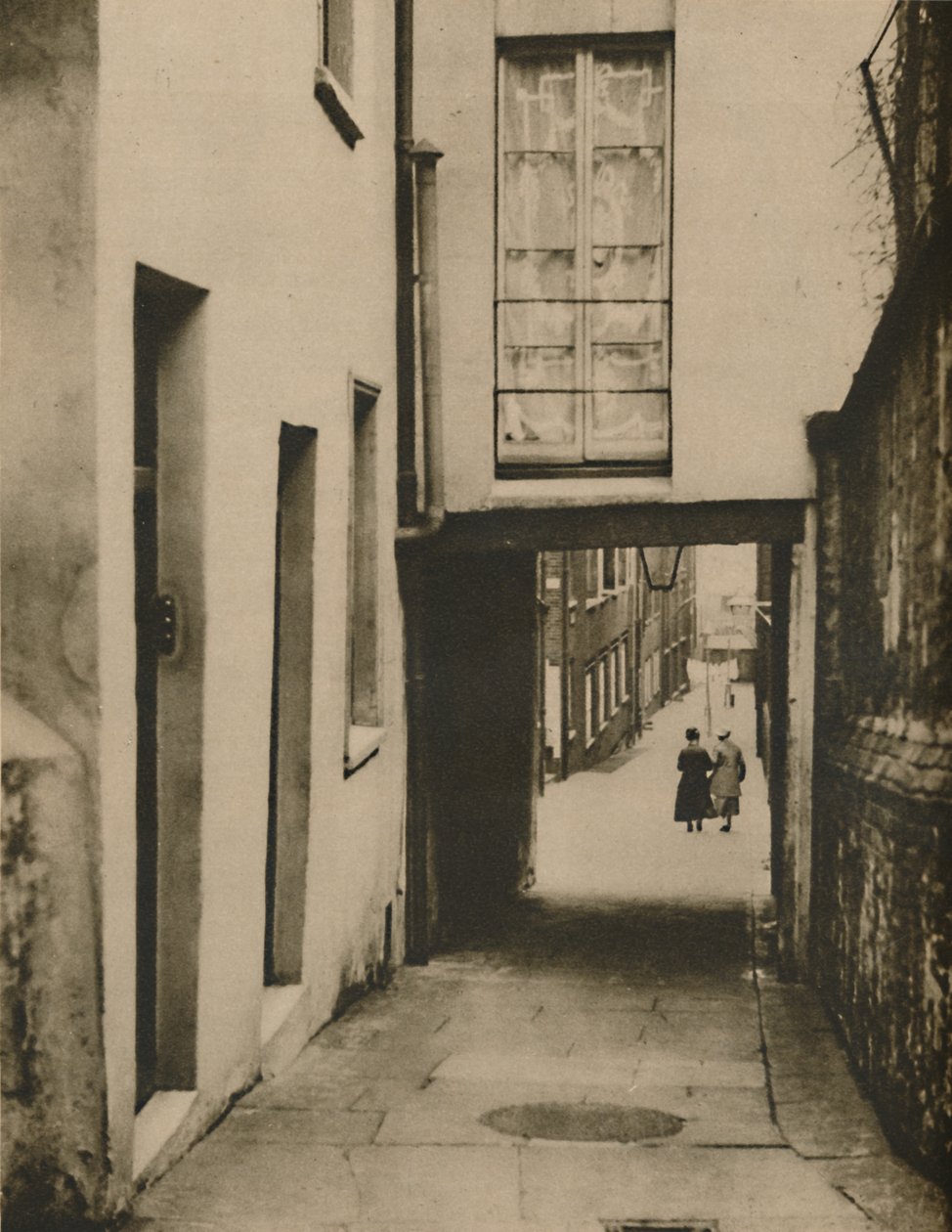 Vue vers la rivière depuis Strand Lane, vers 1935 - Unbekannt