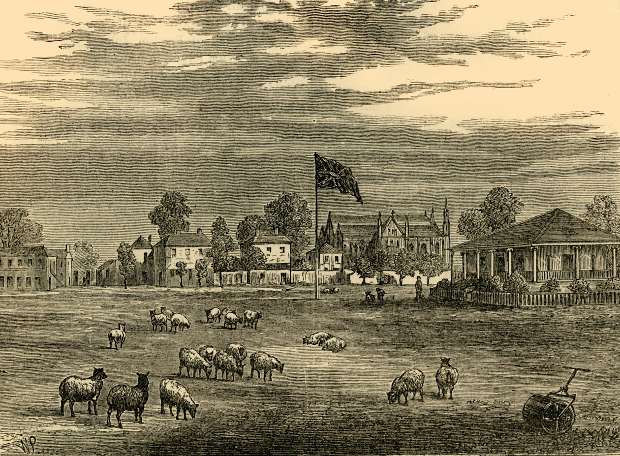 Terrain de Lords en 1837, vers 1876 - Unbekannt