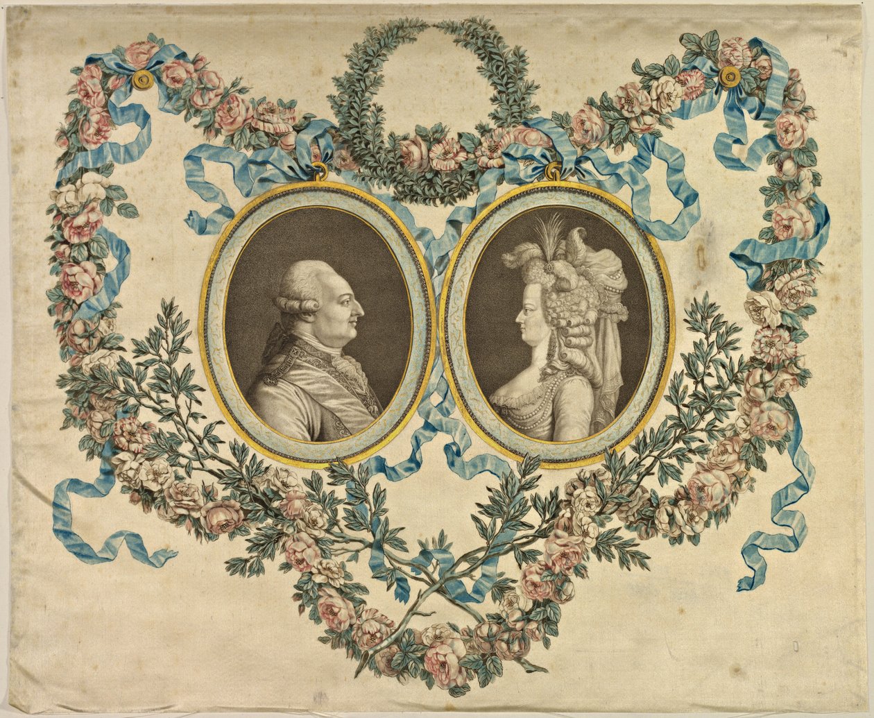 Louis XVI et Marie-Antoinette - Unbekannt