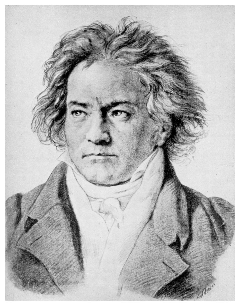 Ludwig von Beethoven, compositeur allemand, vers 1818-1822, 1956 - Unbekannt
