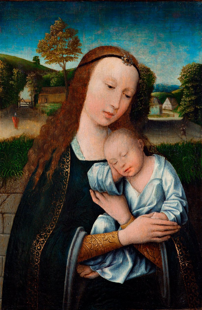Madone et Enfant, vers 1520 - Unbekannt