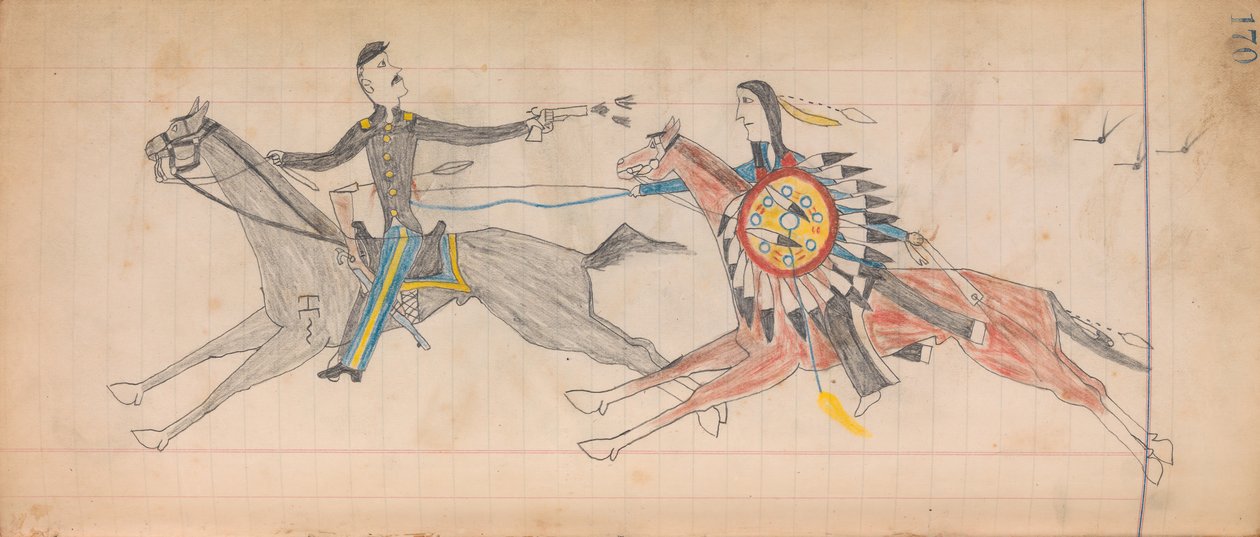 Maffet Ledger: Dessin, vers 1874-81 - Unbekannt