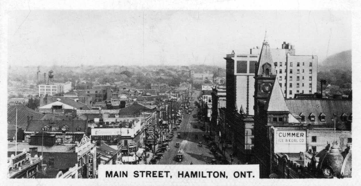 Rue principale, Hamilton, Ontario, Canada, vers 1920 - Unbekannt