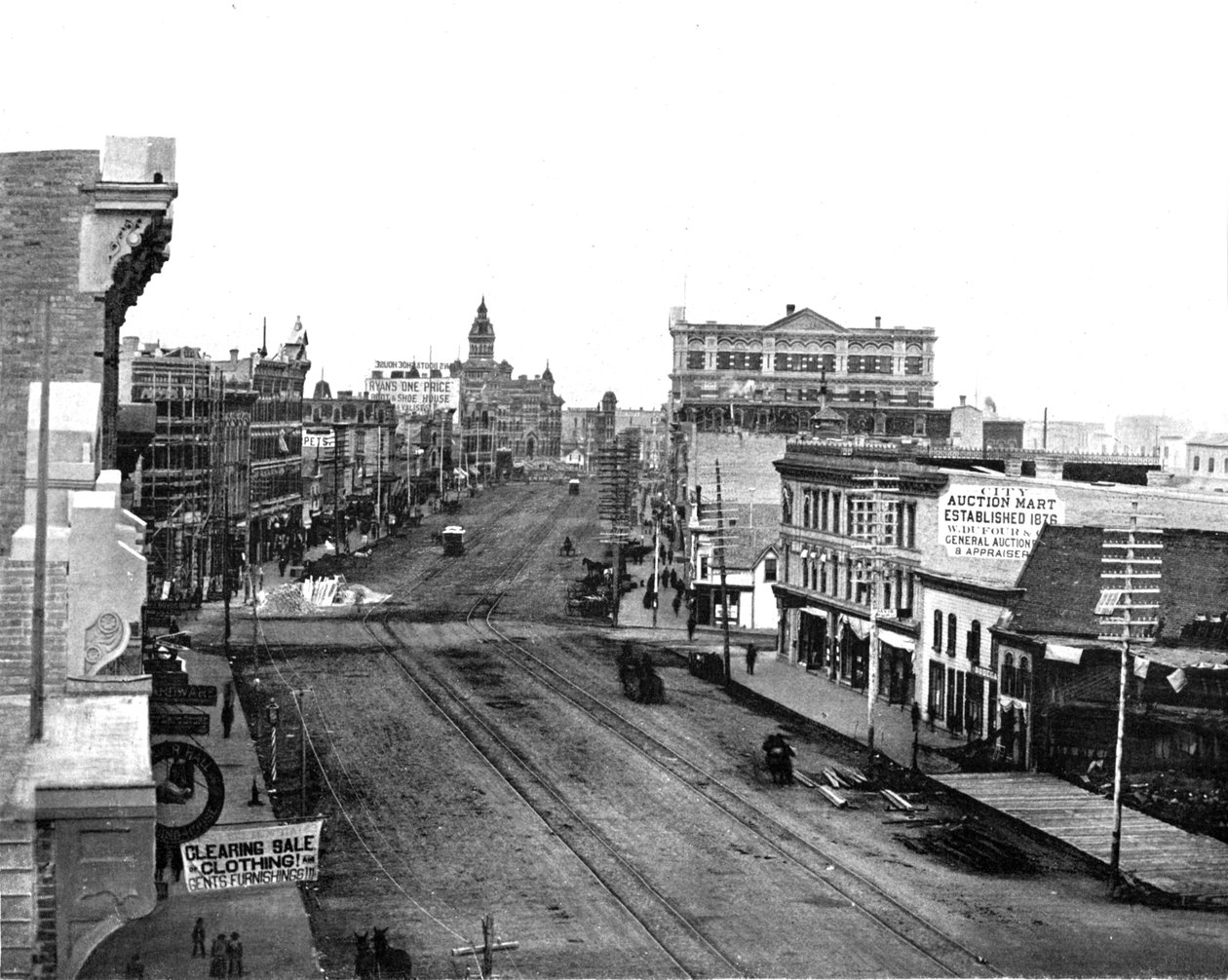 Rue principale, Winnipeg, Manitoba, Canada, vers 1900 - Unbekannt