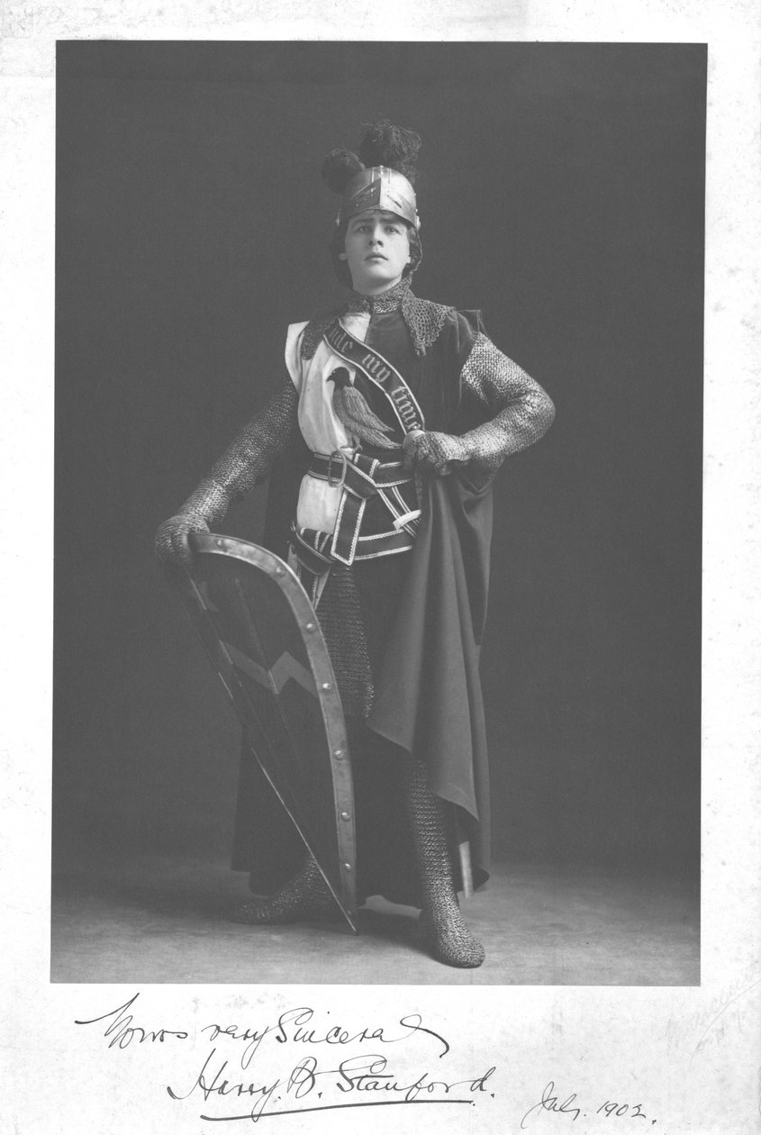 Homme portant une armure, 1902 - Unbekannt