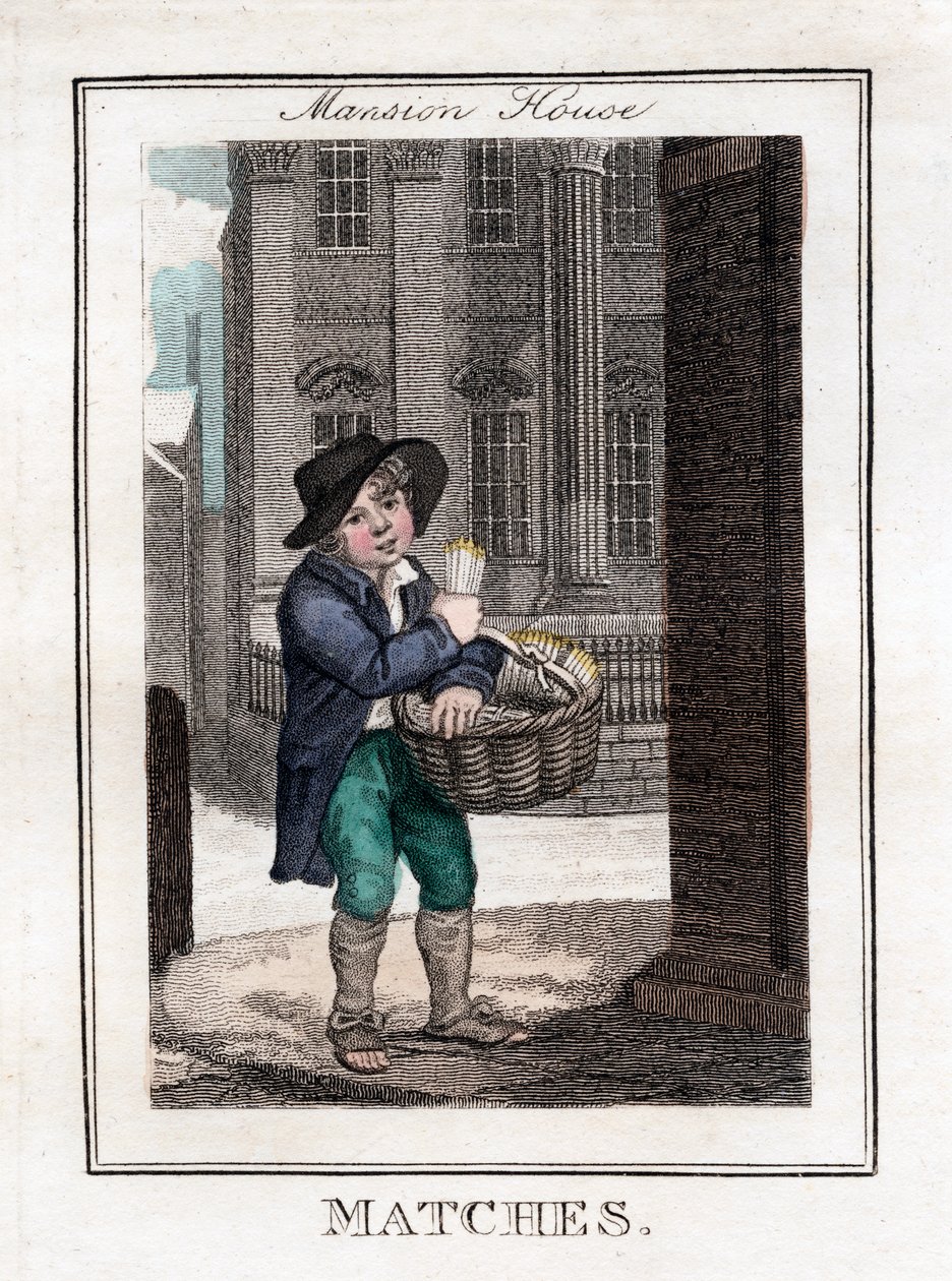 Allumettes, Mansion House, Londres, 1805 - Unbekannt