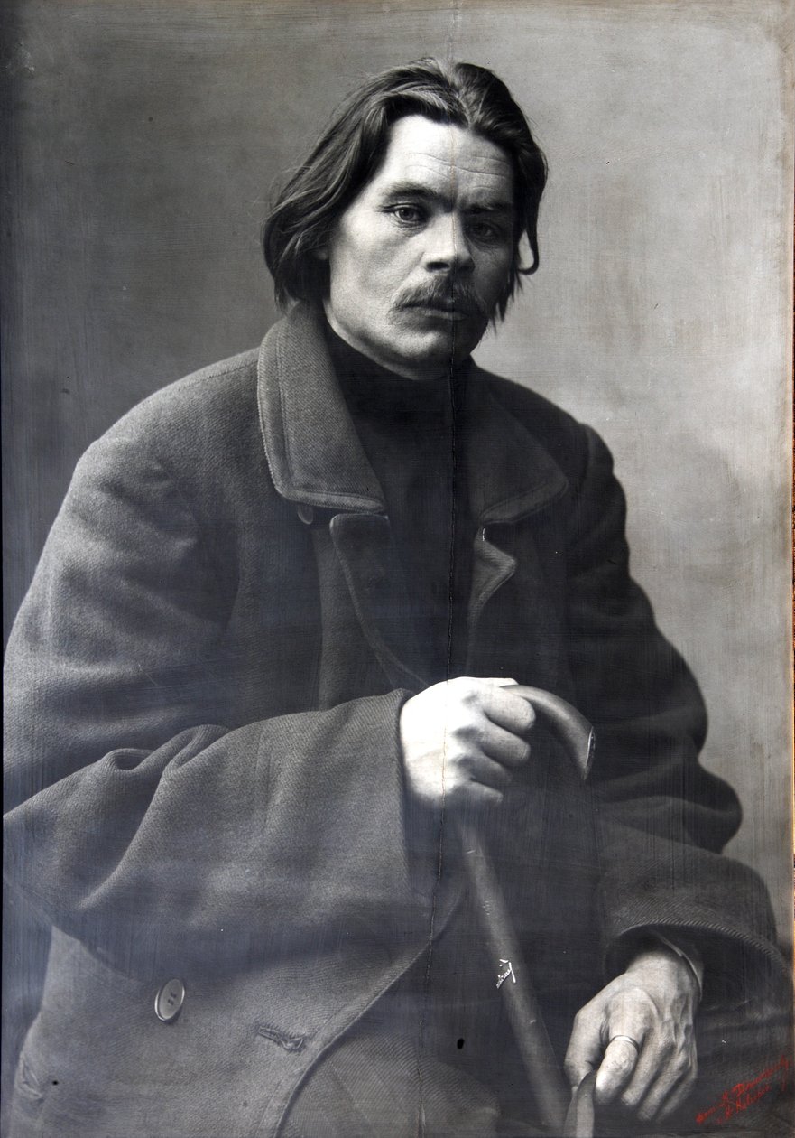 Maxim Gorki, auteur russe, vers 1901-1902 - Unbekannt
