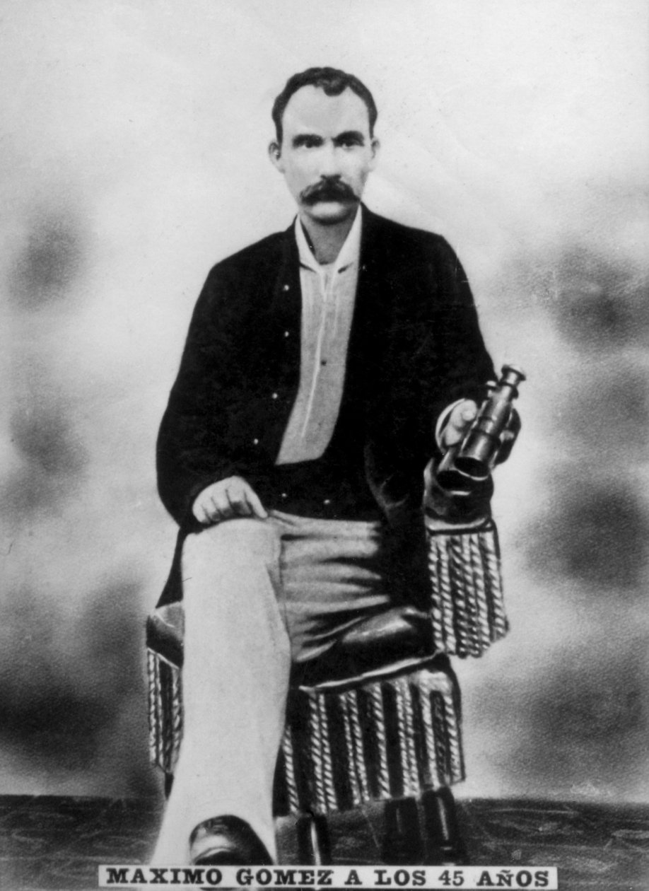 Maximo Gomez 1836-1905, âgé de 45 ans - Unbekannt