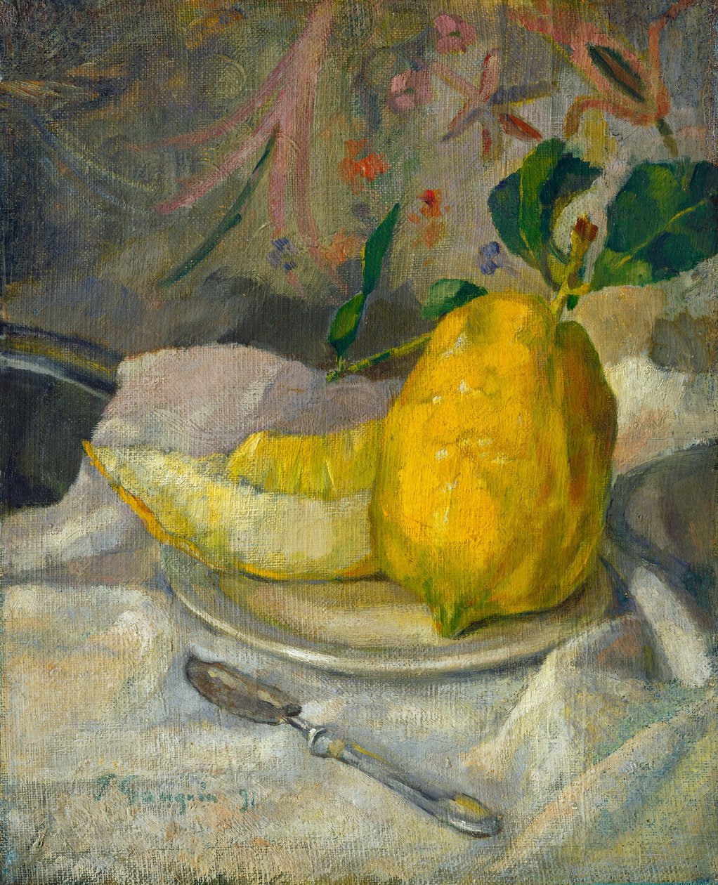 Melon et citron, vers 1900 - Unbekannt
