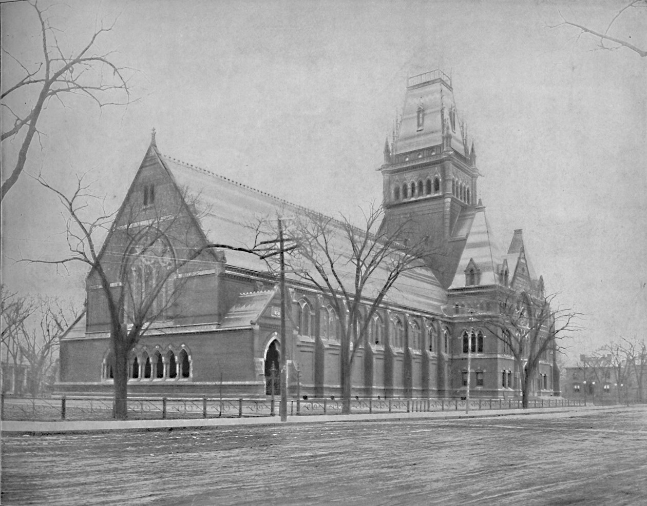 Memorial Hall, Cambridge, Mass., vers 1897 - Unbekannt
