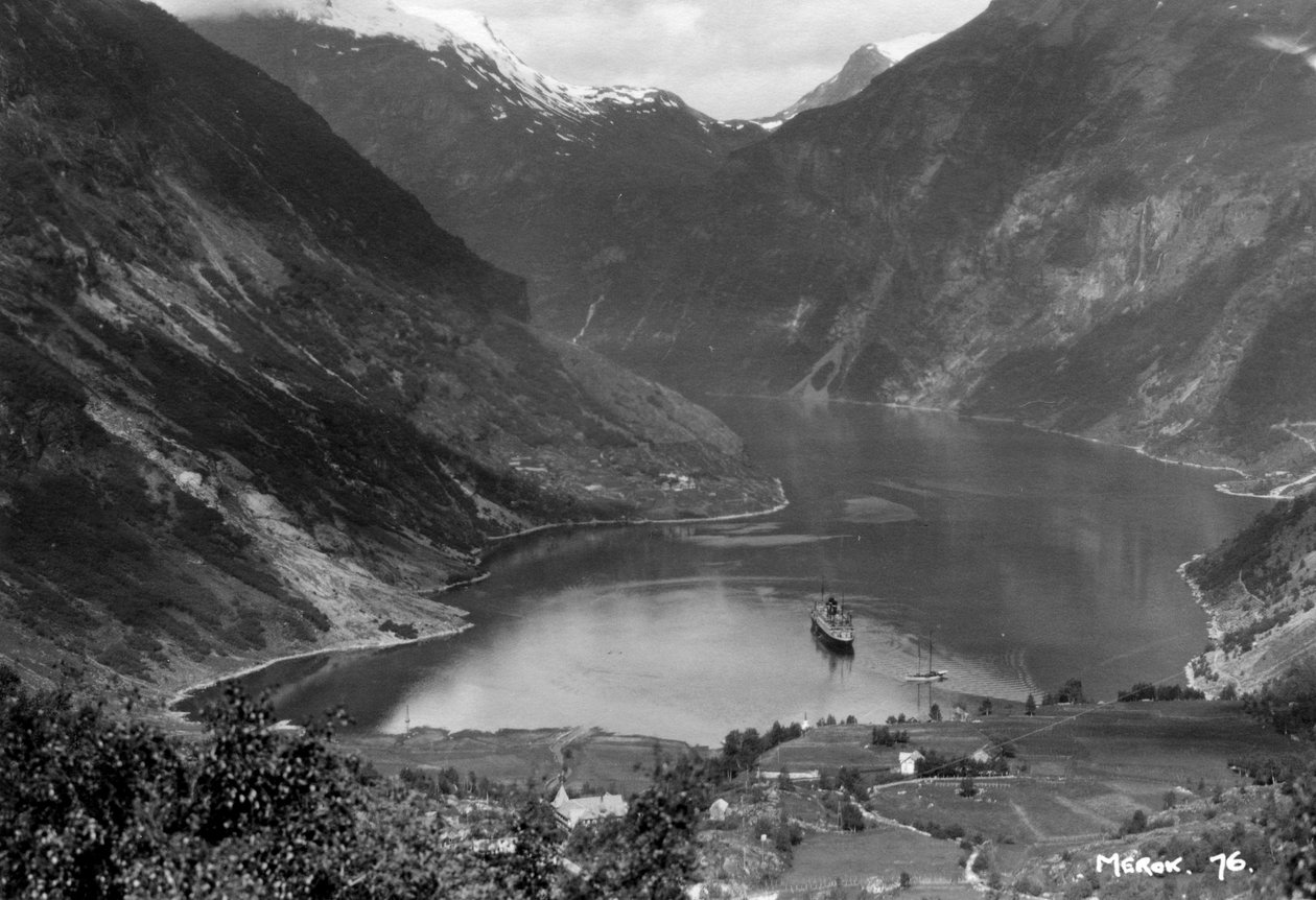 Merok, Geirangerfjord, Norvège, 1929 - Unbekannt
