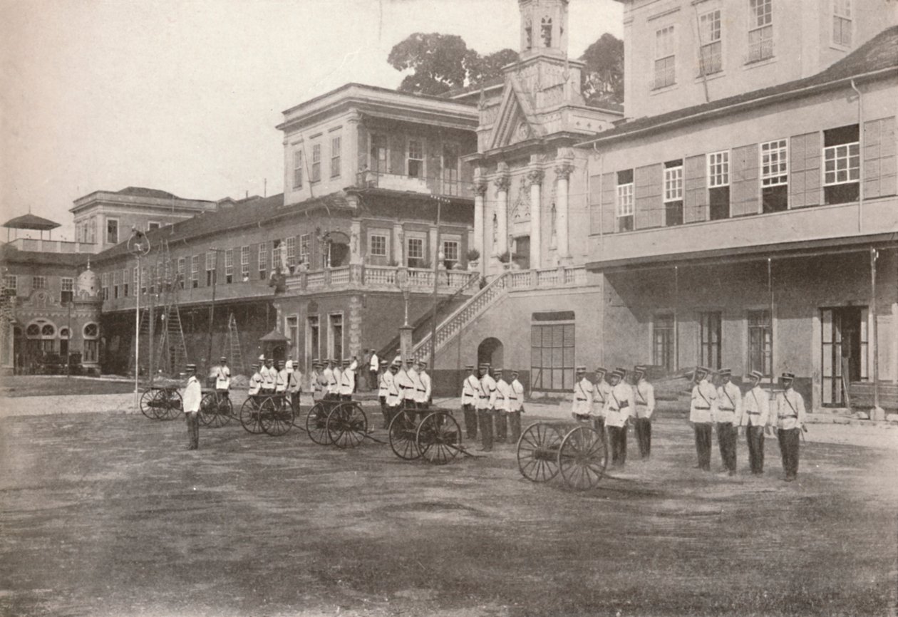 Police militaire : Une section de mitrailleuses, 1914 - Unbekannt