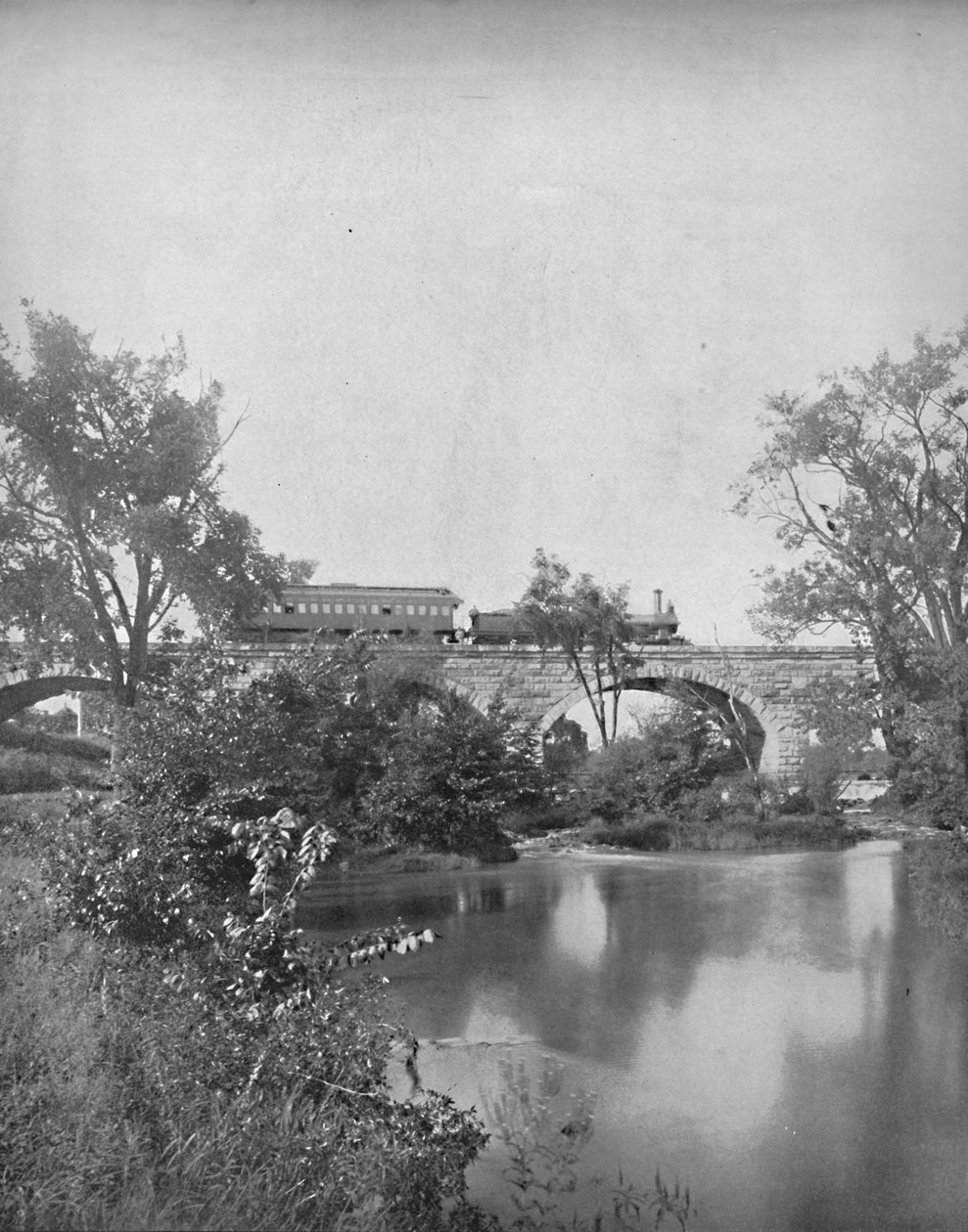 Pont de Mill Creek, chemin de fer de Pennsylvanie, vers 1897 - Unbekannt