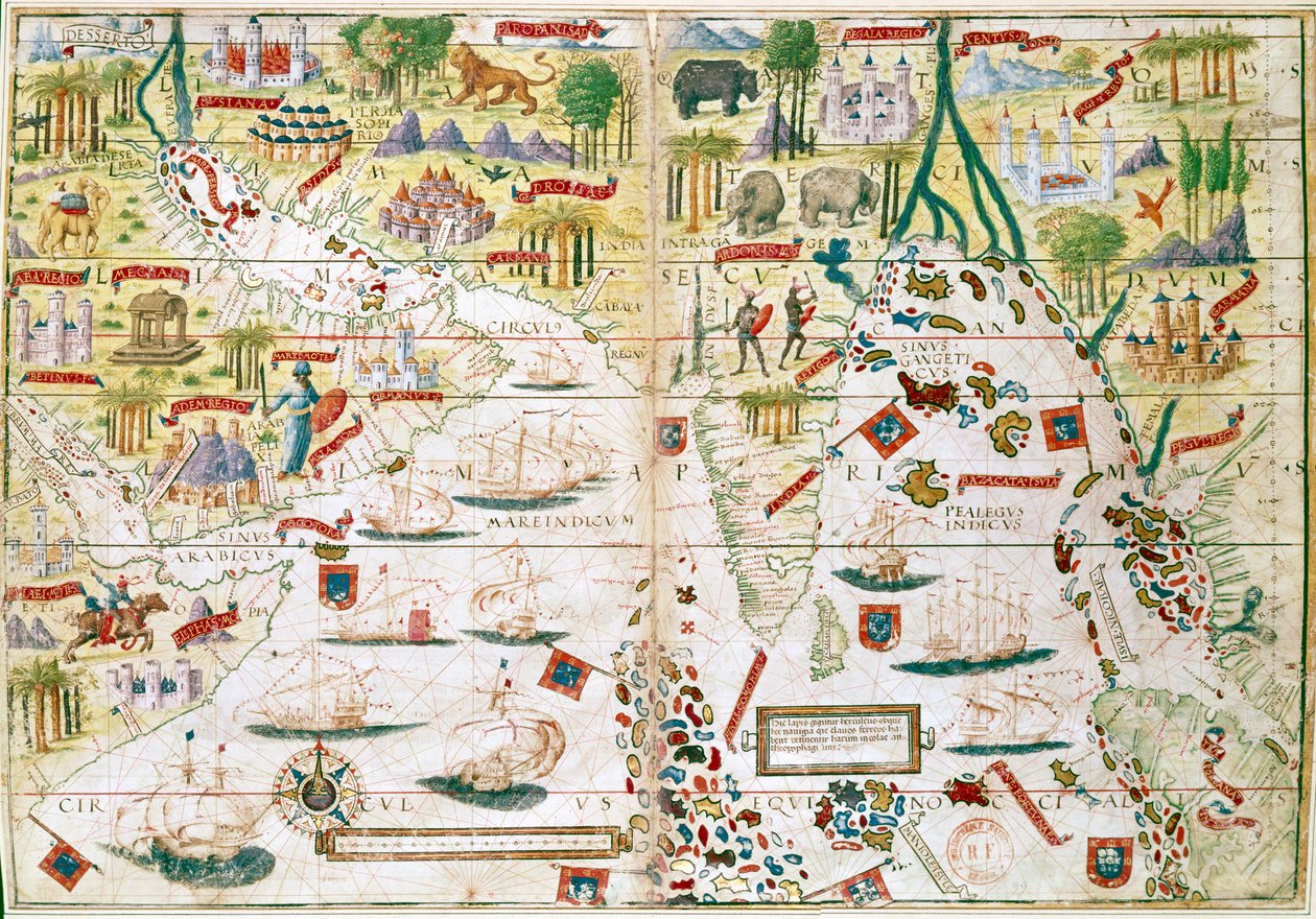 Atlas de Miller, vers 1519 - Unbekannt