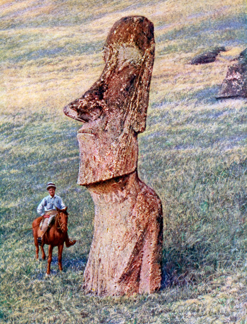 Statues Moai, Île de Pâques, Chili, 1933-1934 - Unbekannt
