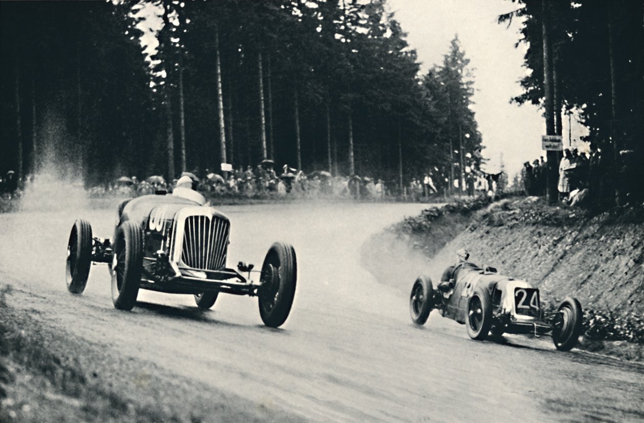 Course automobile sur le Nürburgring, 1937 - Unbekannt