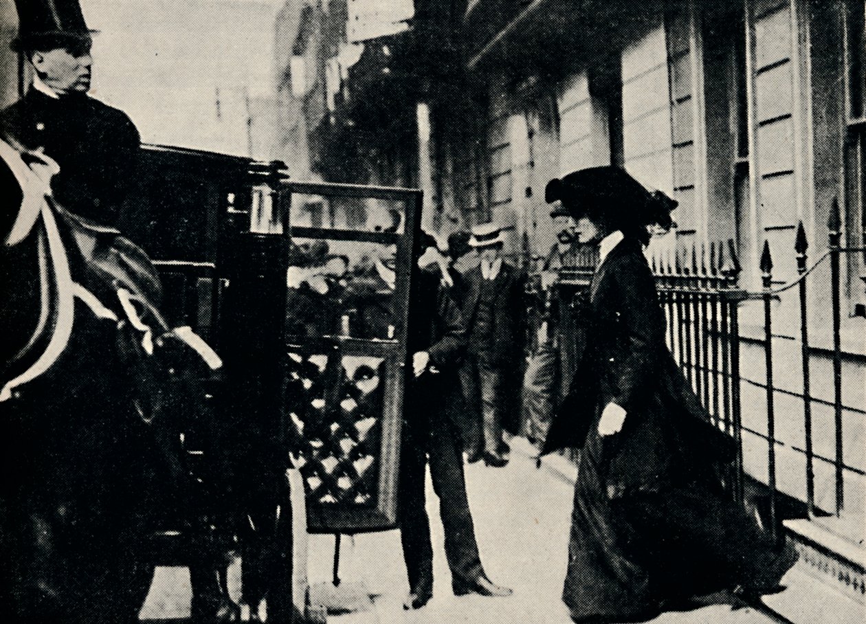 M. Churchill part pour sa lune de miel, 1908 - Unbekannt