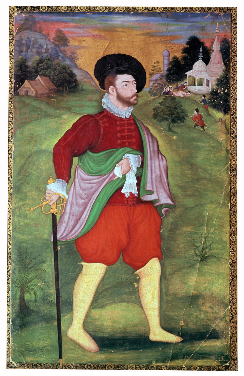 Portrait moghol d