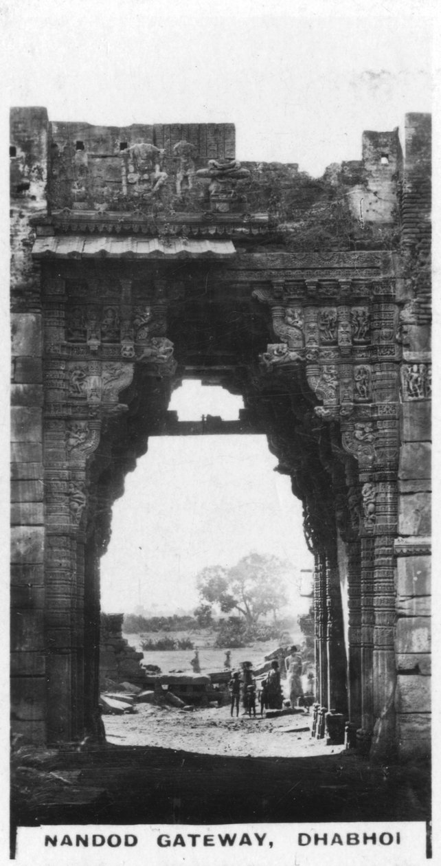 Porte de Nandod, Dhabhoi, Inde, vers 1925 - Unbekannt
