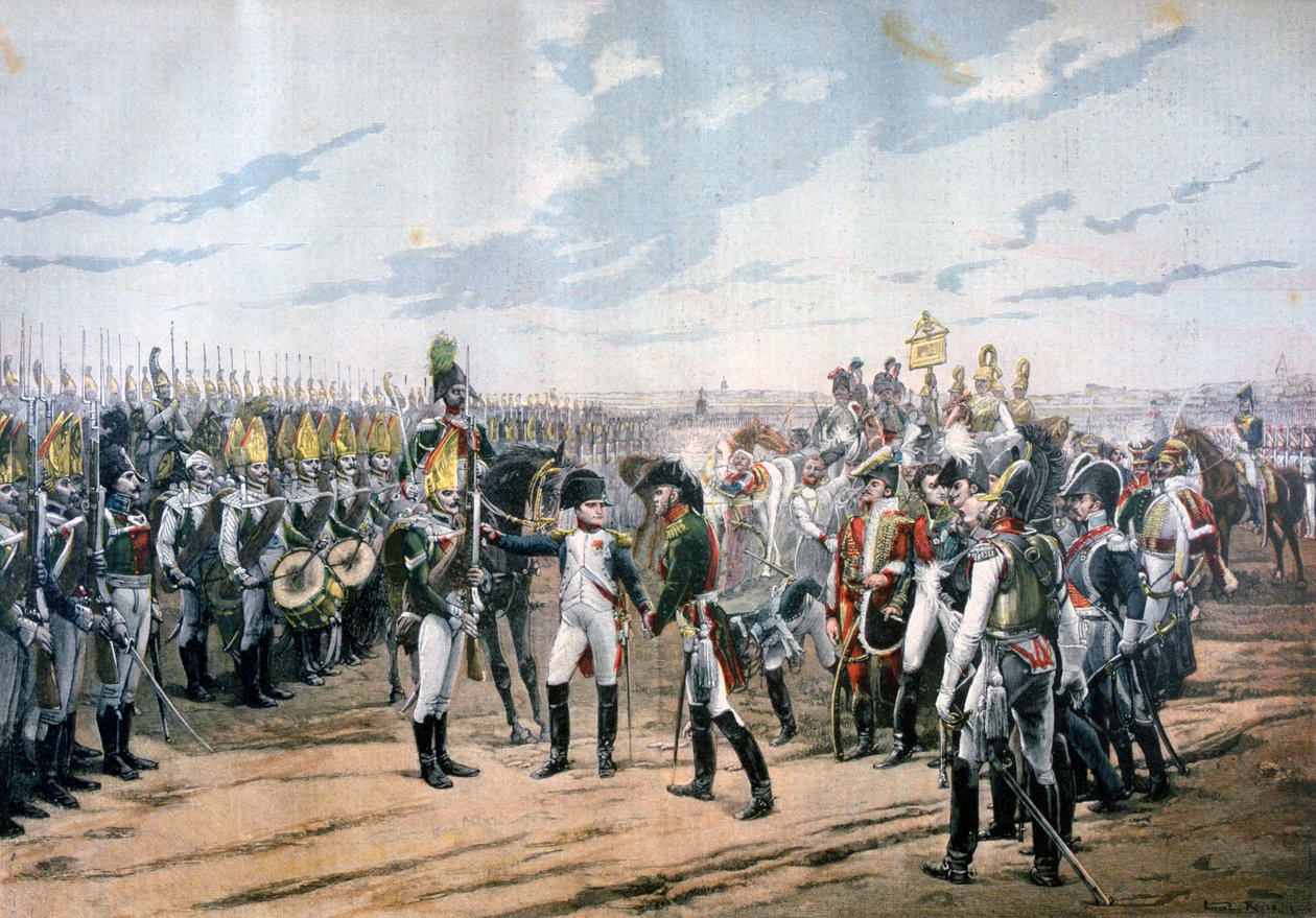 Napoléon à Tilsit, 1807-1894 - Unbekannt
