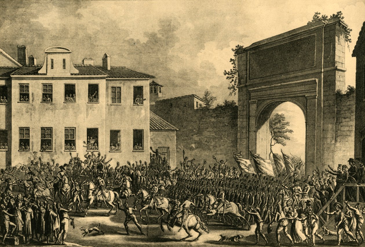 Napoléon entre à Milan, 14 mai 1796 - Unbekannt