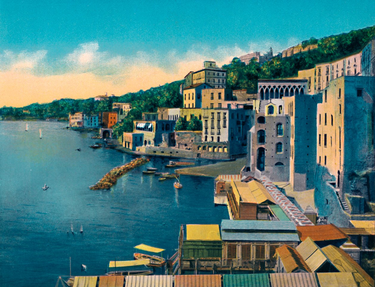Naples - Posillipo, vers 1900 - Unbekannt