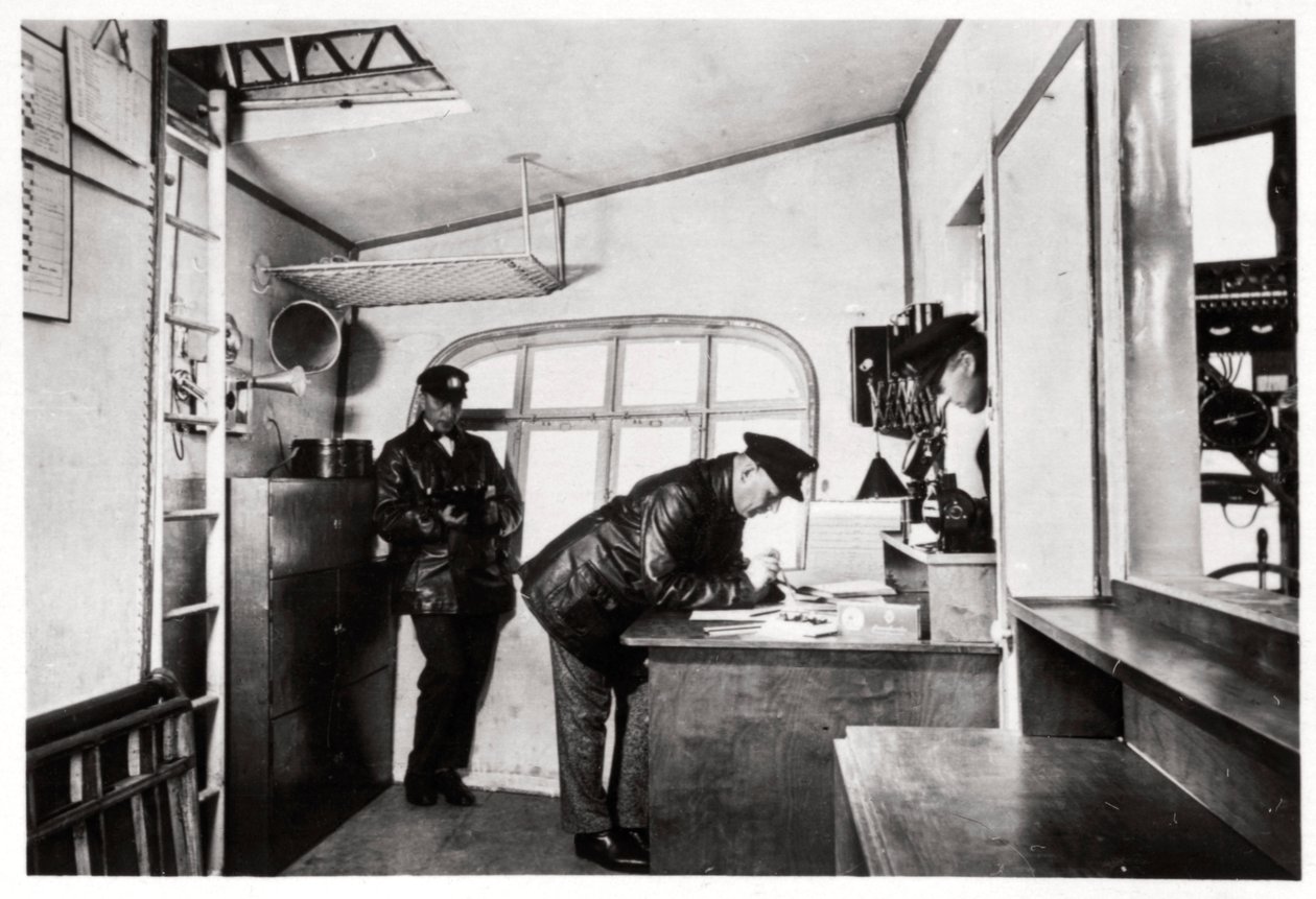 Salle de navigation, Zeppelin LZ 127 Graf Zeppelin - Unbekannt