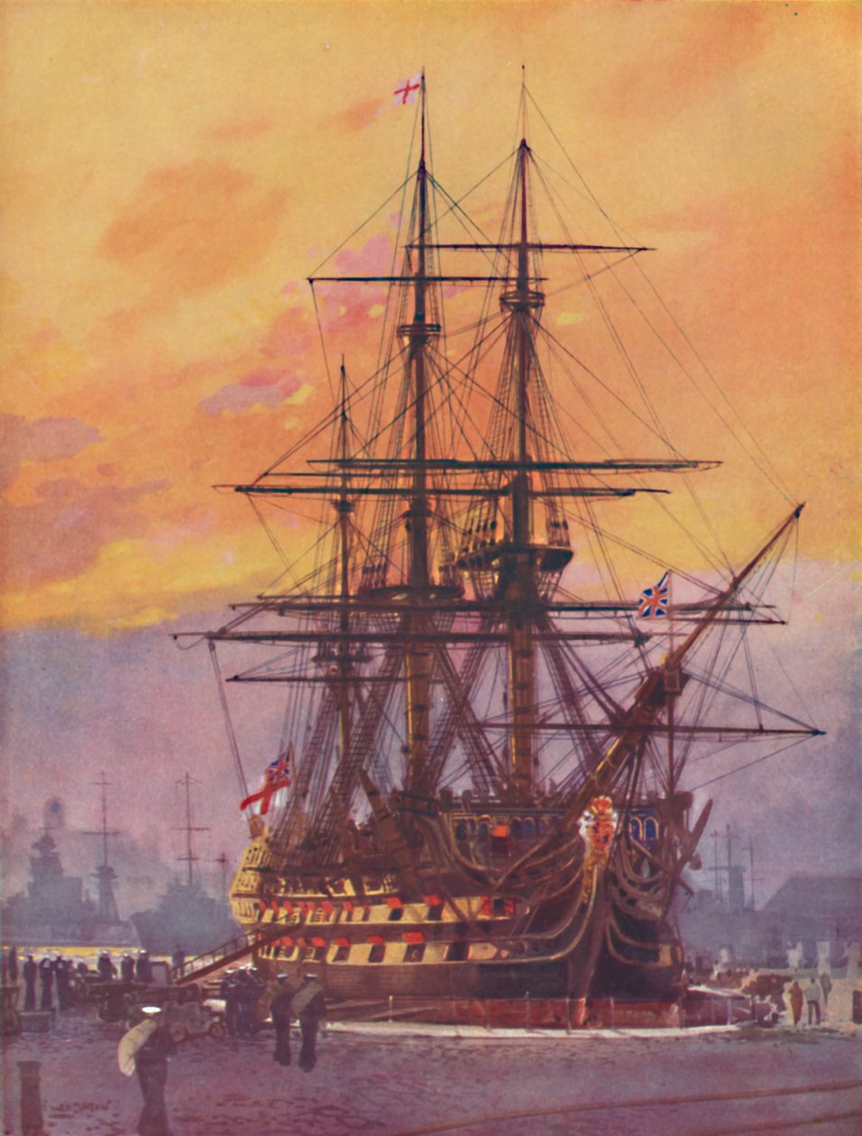 Le vaisseau amiral de Nelson tel qu