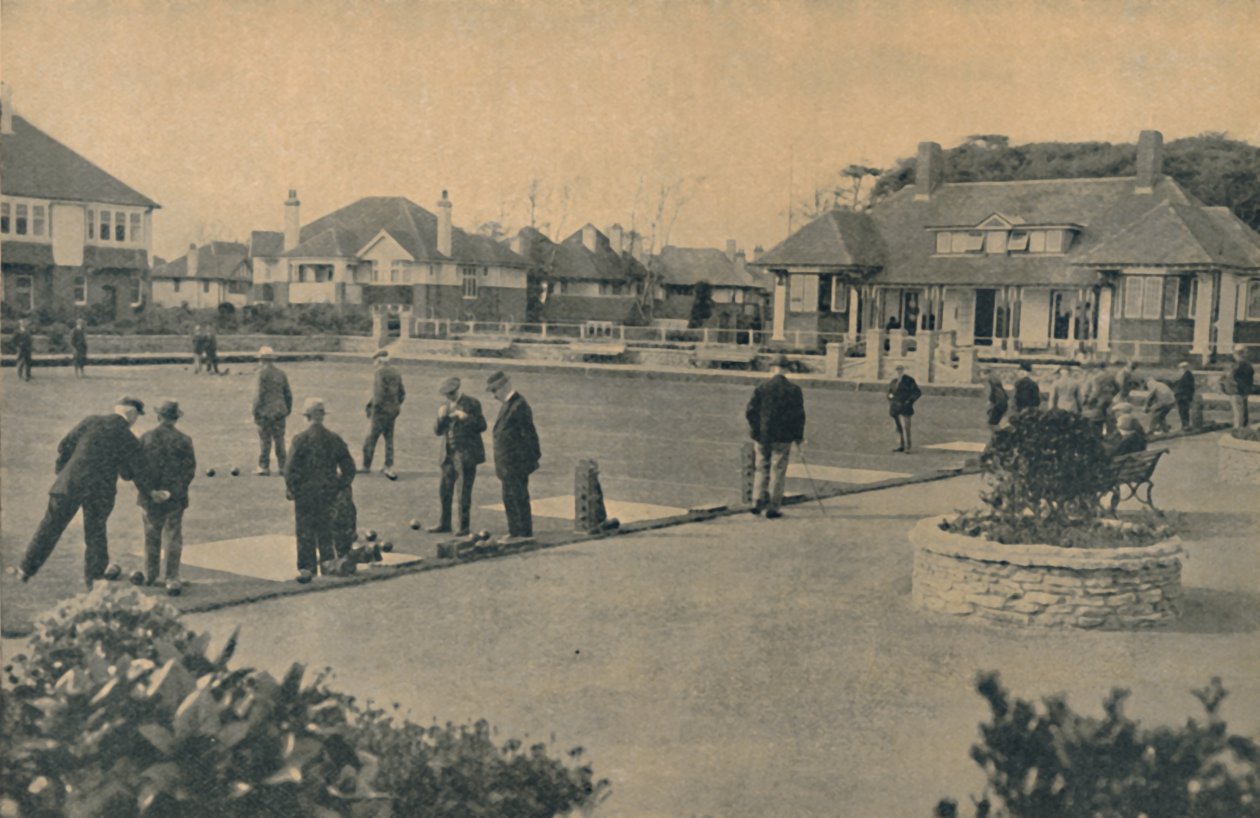 Nouveau terrain de bowling, Woodland Avenue, Boscombe, 1929 - Unbekannt