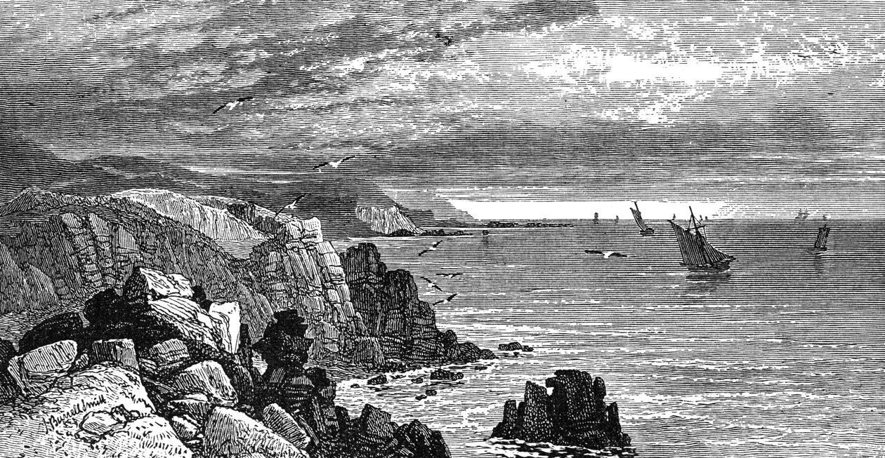Sur la côte cornouaillaise, 1900 - Unbekannt