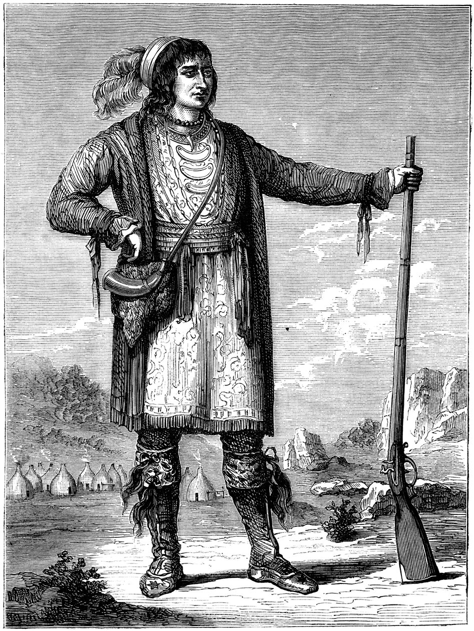 Osceola, chef des Séminoles, vers 1837 vers 1880 - Unbekannt
