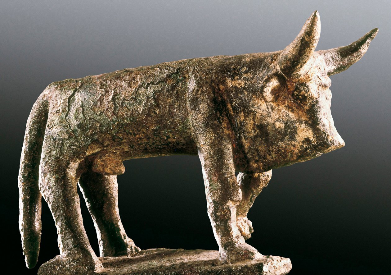 Bœuf, sculpture en bronze - Unbekannt