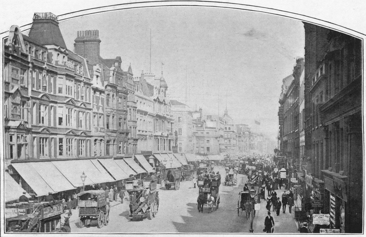 Oxford Street, Londres, vers 1900 - Unbekannt