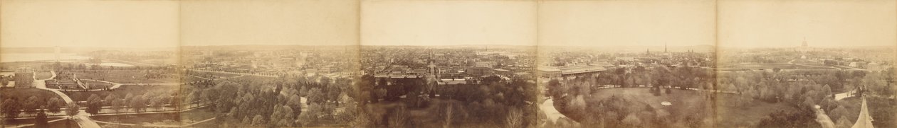 Vue panoramique de Washington, DC, 1860-1876 - Unbekannt