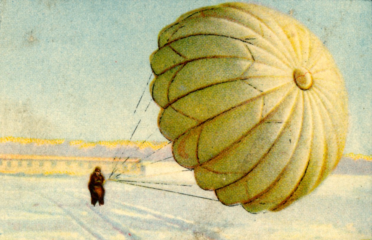 Atterrissage en parachute, 1932 - Unbekannt