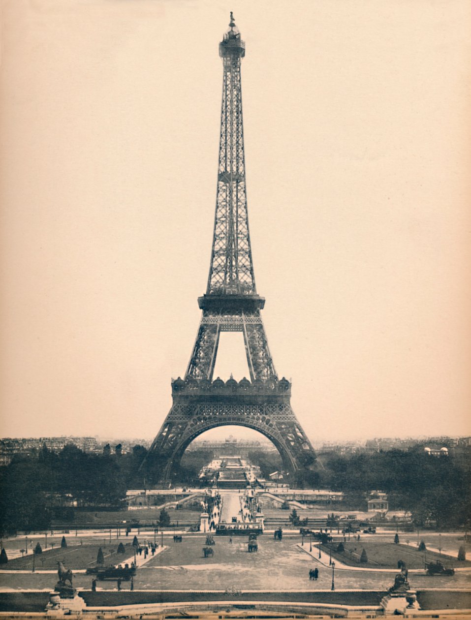 Paris. - La Tour Eiffel. - LL, c1910 - Unbekannt