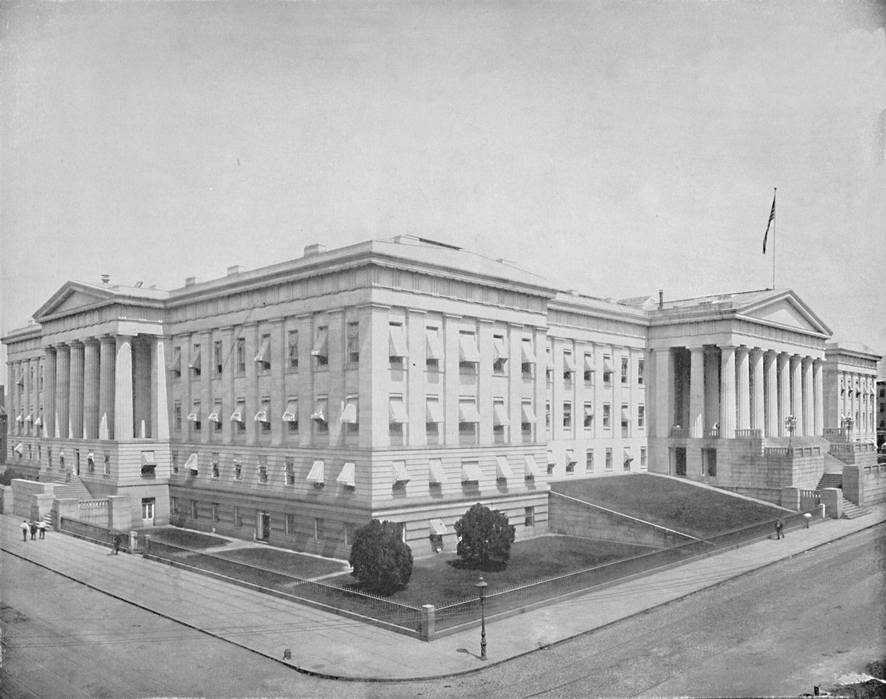 Bureau des brevets, Washington, vers 1897 - Unbekannt