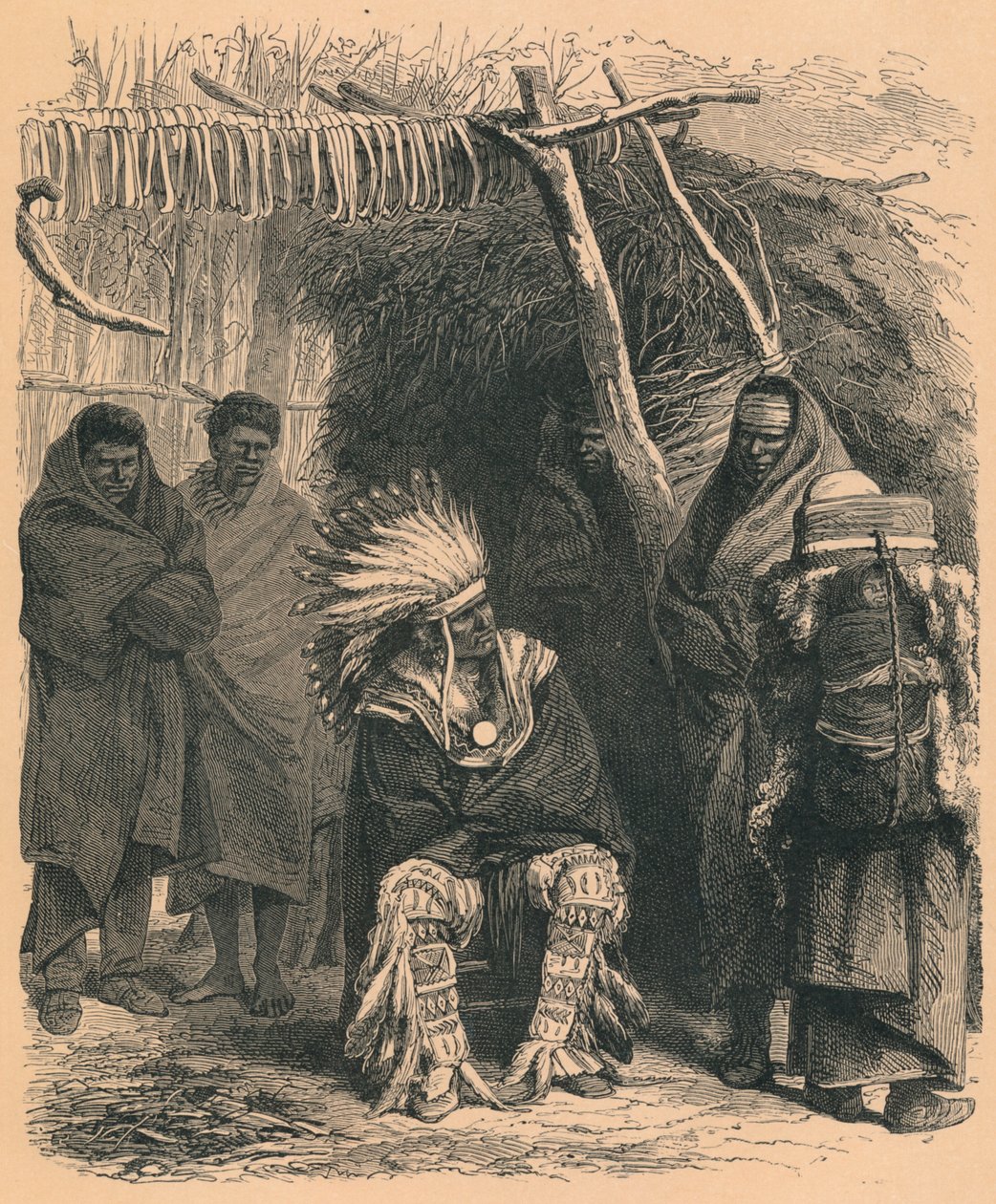 Indiens Pawnee, 19e siècle - Unbekannt