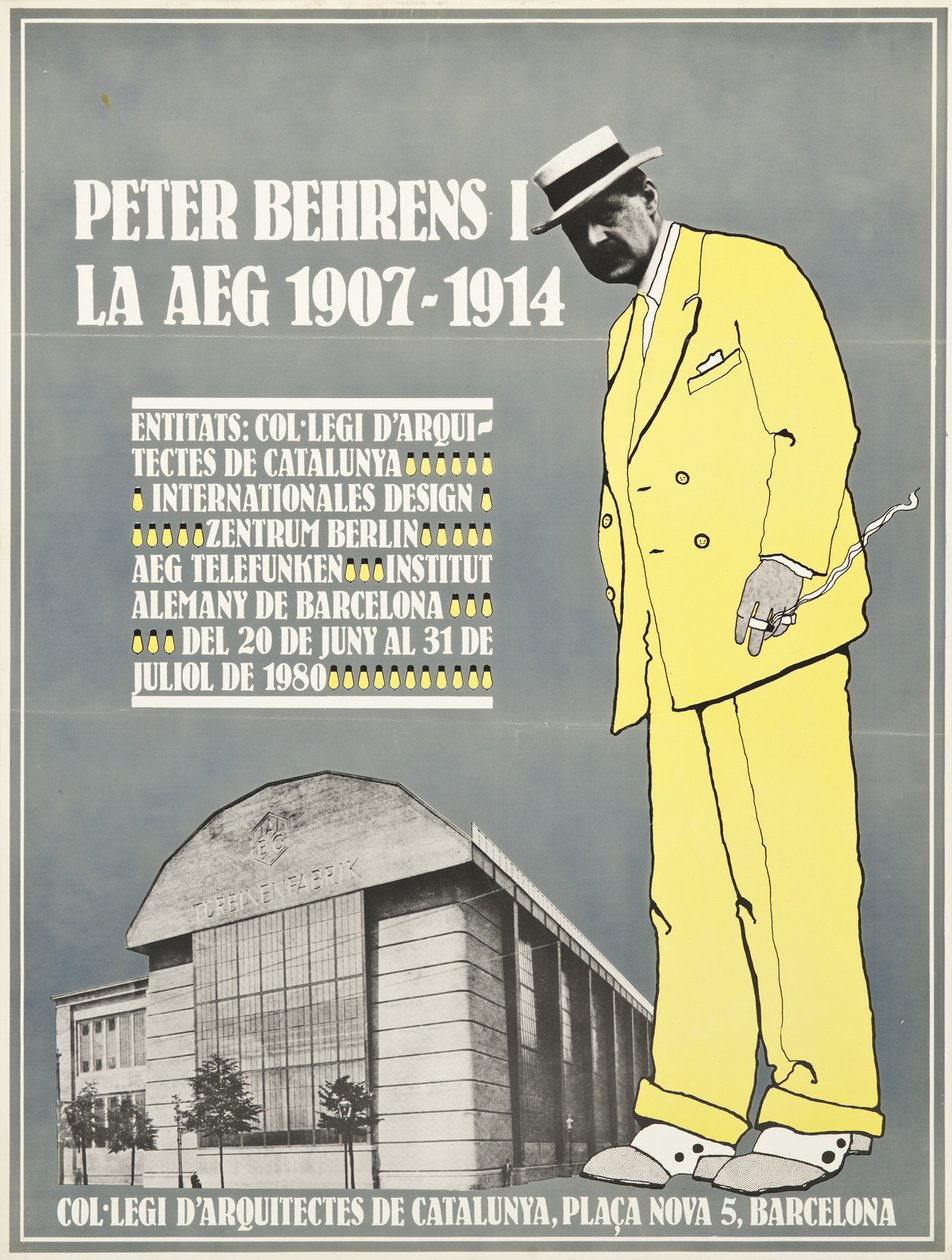 Peter Behrens et AEG 1907-1914 Affiche - Unbekannt