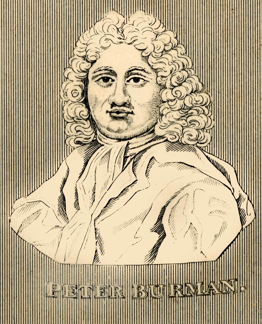 Peter Burman, 1668-1741, 1830 - Unbekannt