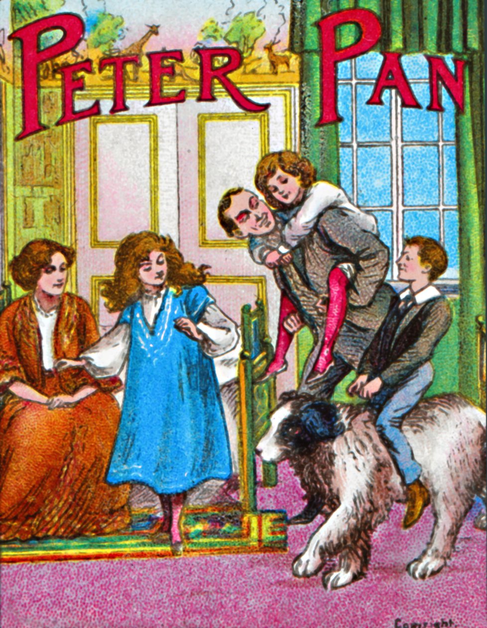 Peter Pan - Les Darlings à la maison, vers 1905 - Unbekannt