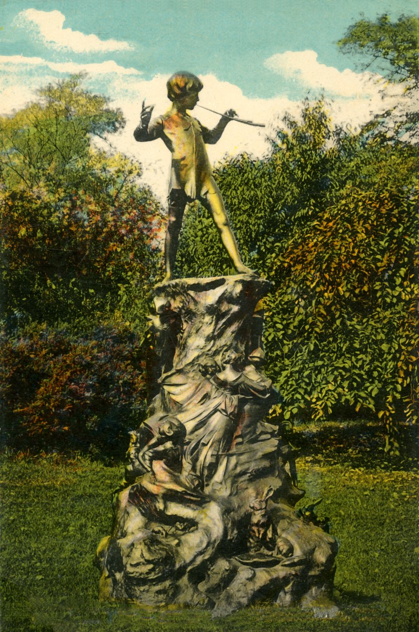 Statue de Peter Pan, Kensington Gardens, Londres, vers 1915 - Unbekannt